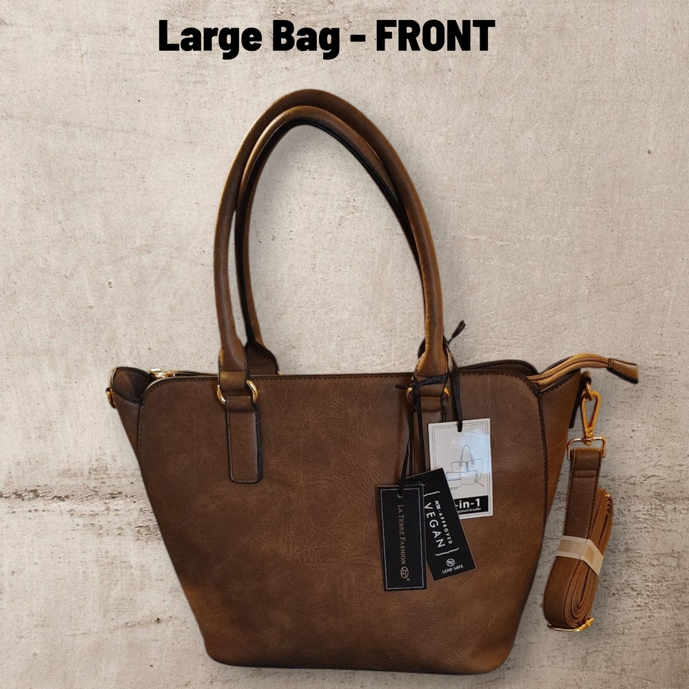 Brown 3-in-1 Purse Set - Picture 2 of 8